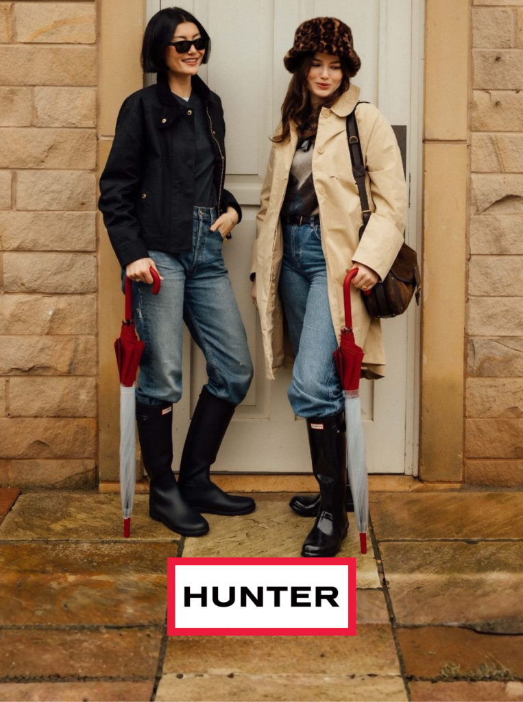 hunter abbigliamento showroom